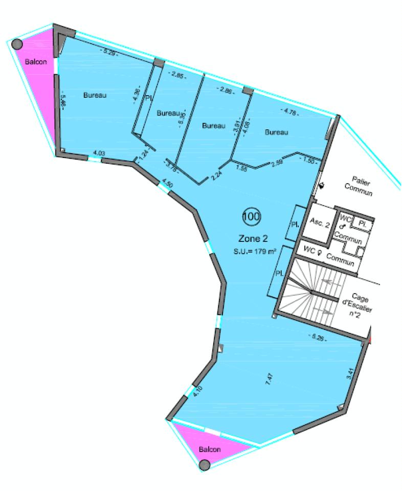 Bureau Nantes 867m² Vente bureau Nantes Loire-Atlantique OVBUR2529557 14